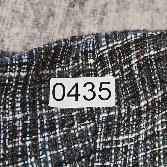 Mossimo Tweed Jacket Womens Small Short Sleeve Button Up Blazer Top Career Work - Picture 8 of 9